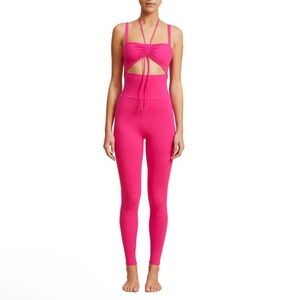 LIVE THE PROCESS reverie bodysuit in dragon fruit Size Small